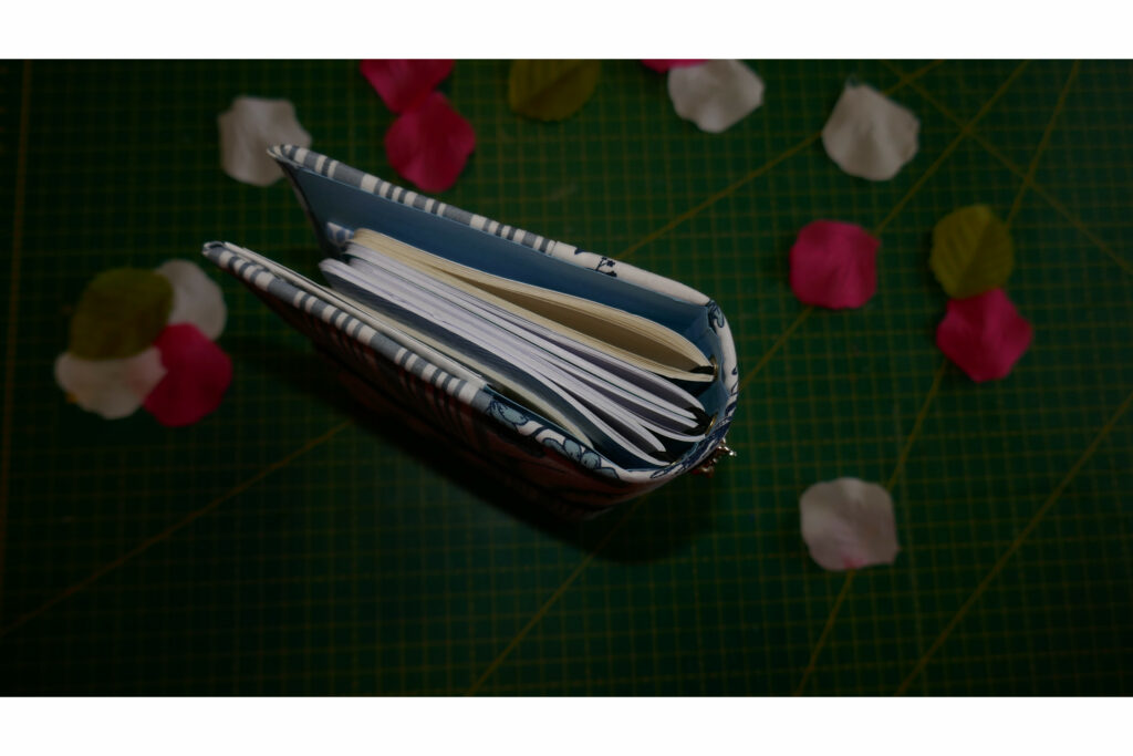 Cuaderno de viaje de tela
