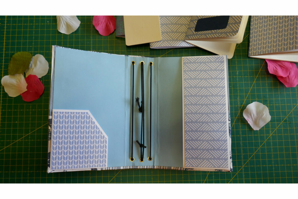 Cuaderno de viaje de tela