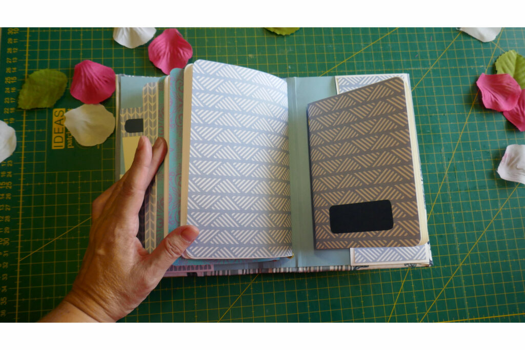 Cuaderno de viaje de tela