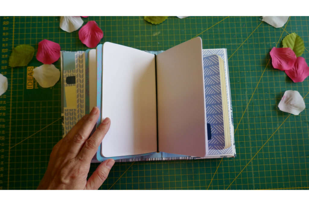 Cuaderno de viaje de tela