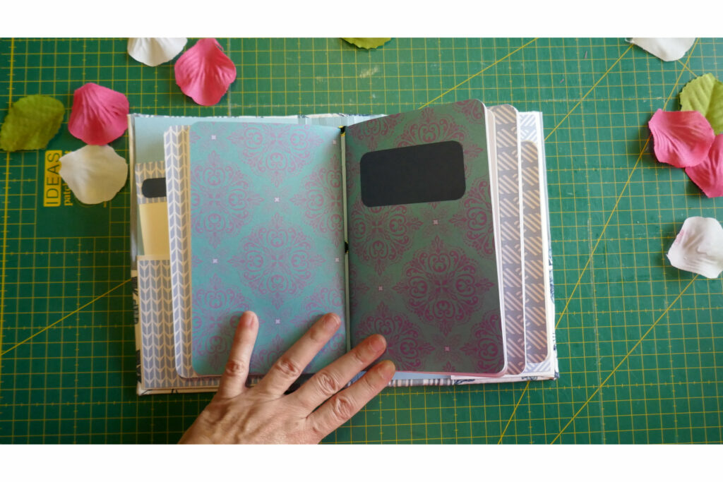 Cuaderno de viaje de tela